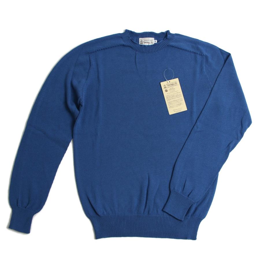 INVERALLAN ネイビー セーター INVERALLAN インバーアラン シェットランドセーター NEW NAVY(ニュー