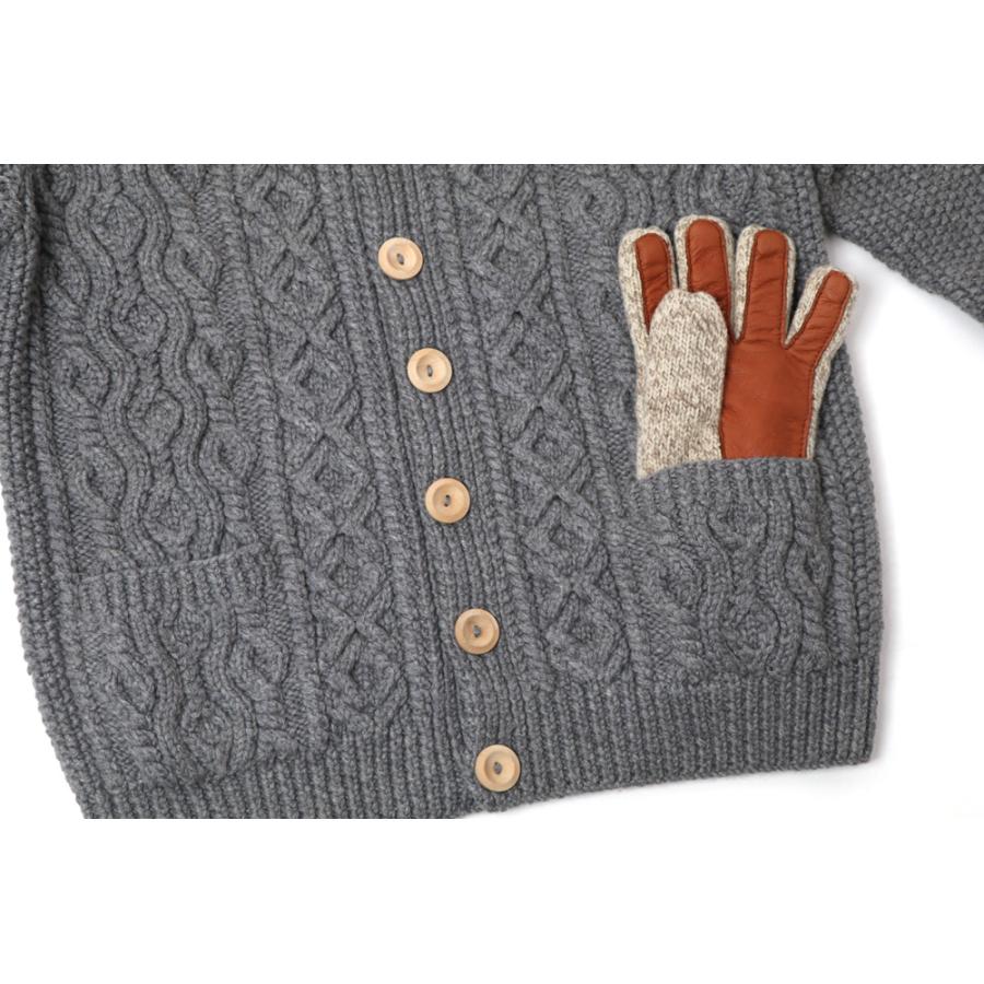 INVERALLAN インバーアラン カーディガン ニット カシミア