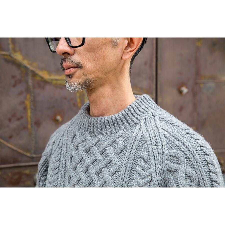 INVERALLAN インバーアラン 1A カシミア100% セーター クルー INVERALLAN インバーアラン 1A カシミア100% セーター クルー