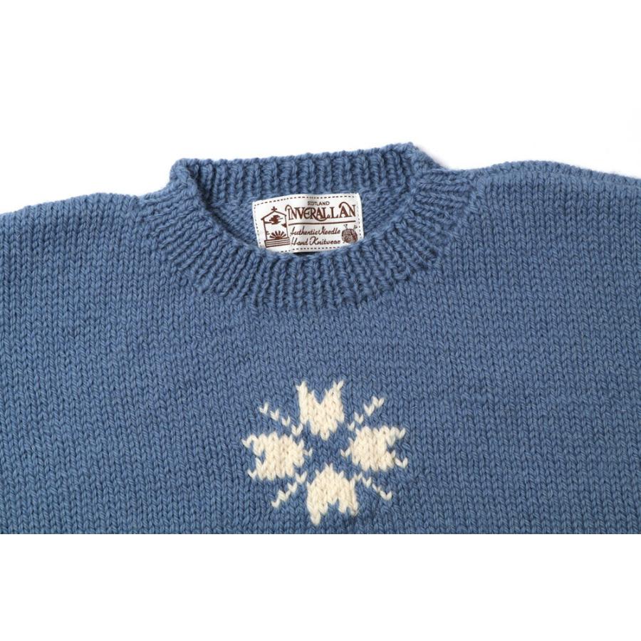 INVERALLAN Inverallan インバーアラン セーター スノーフレークハンド