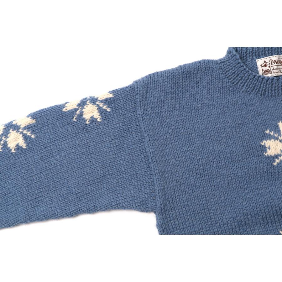 INVERALLAN Inverallan インバーアラン セーター スノーフレークハンド