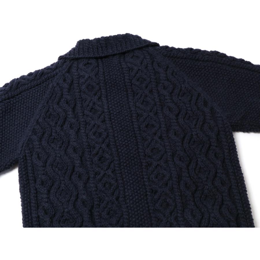 INVERALLAN インバーアラン ハンドニット カーディガン 3A INVERALLAN インバーアラン ハンドニット カーディガン 3A