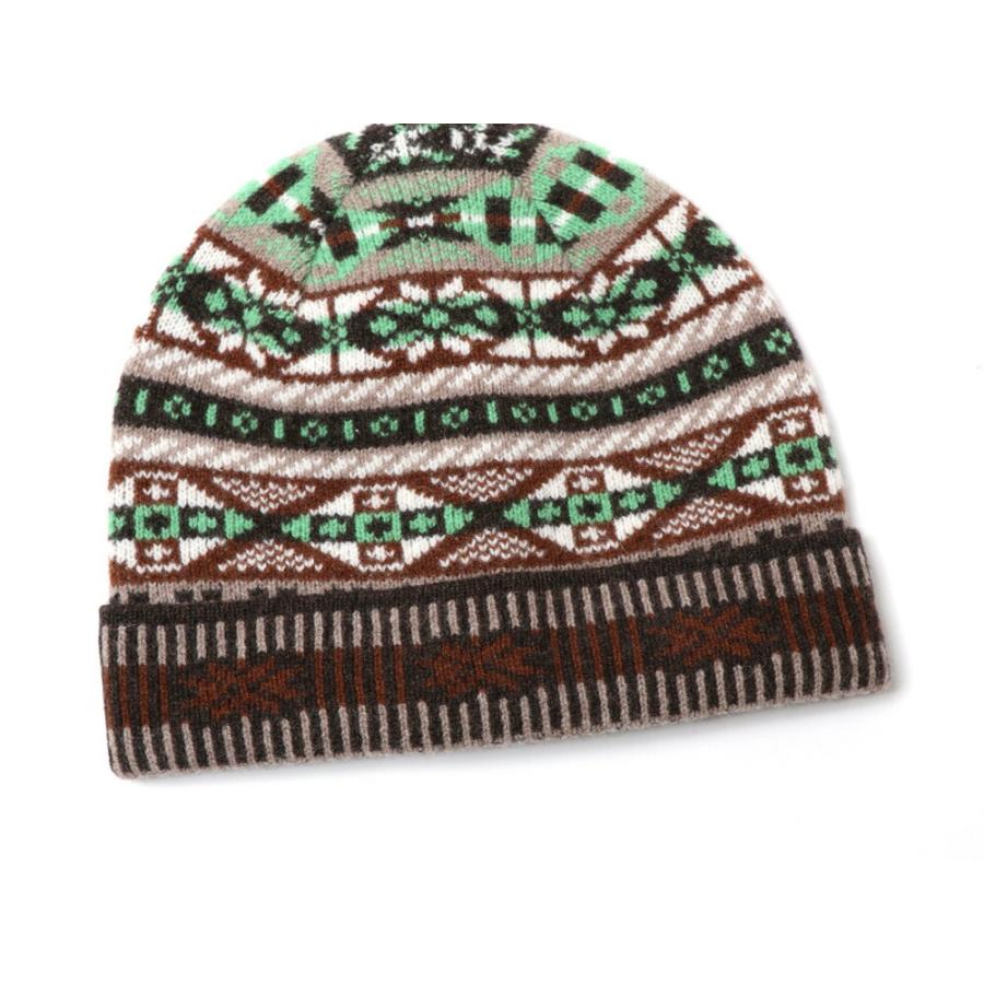 INVERALLAN インバーアラン Nordic Knit Cap ノルディック ニットキャップ 帽子 ハンドニット スコットランド製 ウール100%｜mavazishopping｜08