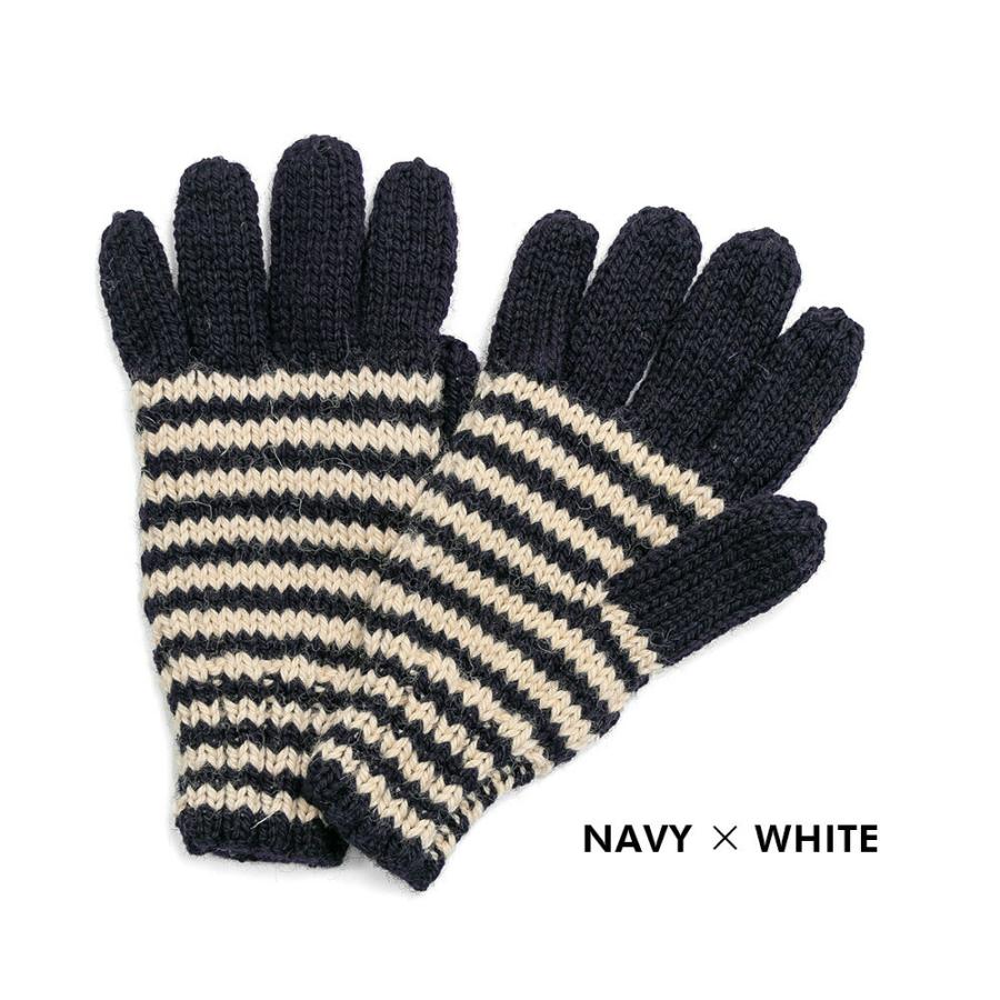 INVERALLANインバーアラン　グローブ手袋 ミトン　ニットHIGHLAND INVERALLAN（インバーアラン） 手袋 ハンドニット 手編み