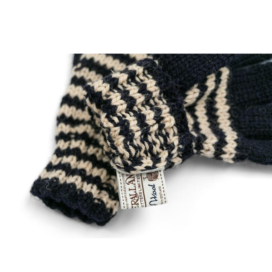 INVERALLAN（インバーアラン） 手袋 ハンドニット 手編み