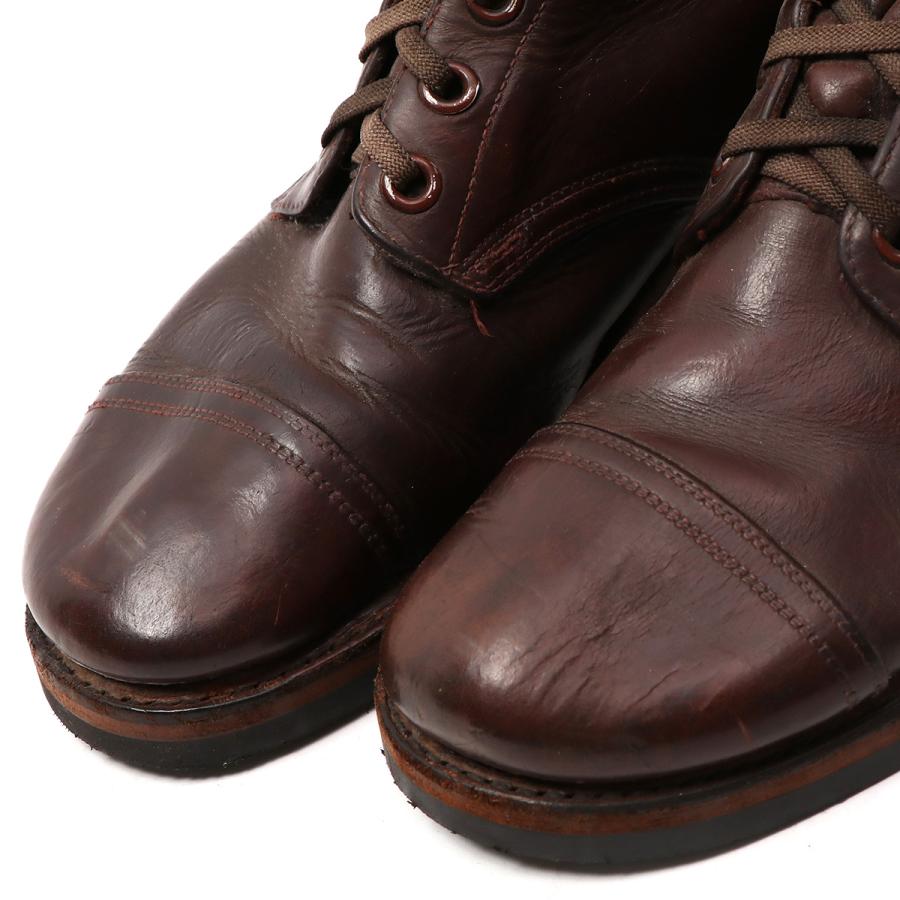 IrregulaR イレギュラー BROWN US9 TYPE B ミリタリーブーツ ワーク 