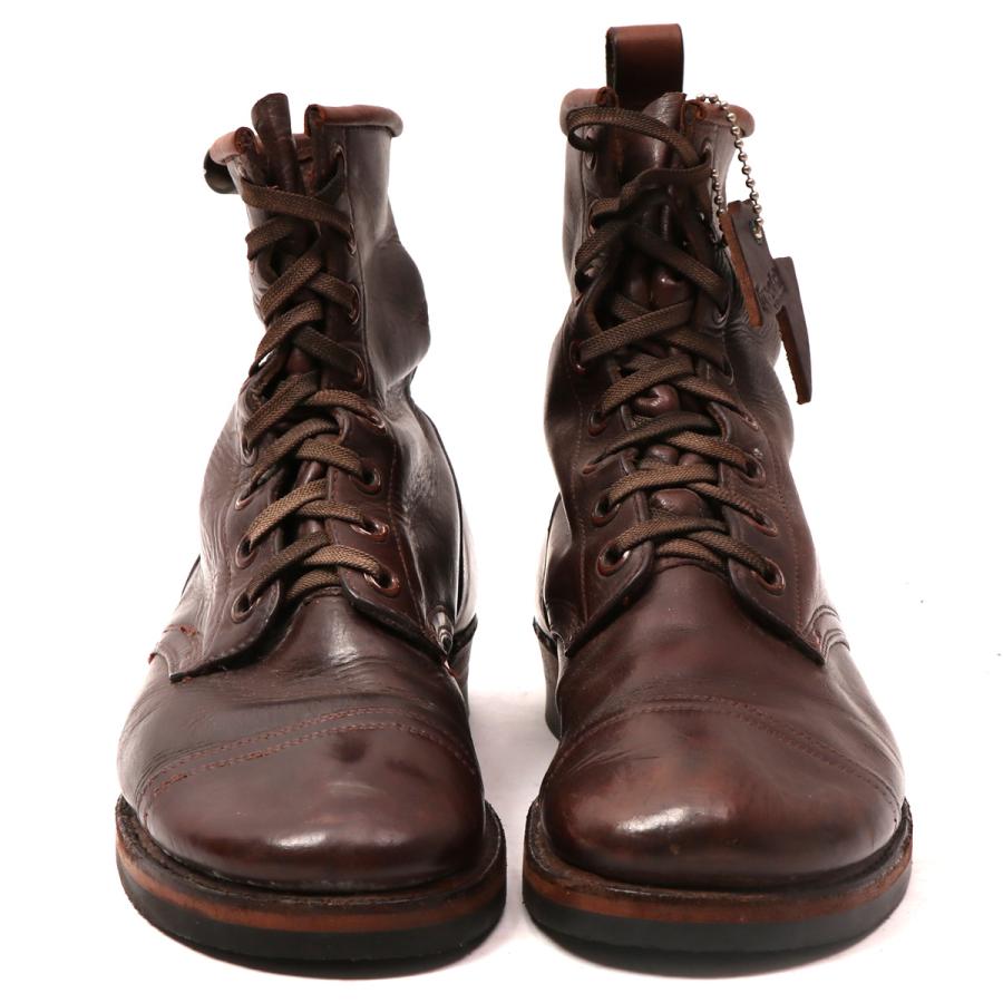 IrregulaR イレギュラー BROWN US9 TYPE B ミリタリーブーツ ワーク 