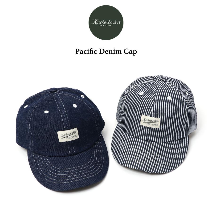 ニカ　キャップのみの販売 KNICKERBOCKER ニッカボッカー Pacific Denim Cap パシフィックデニム