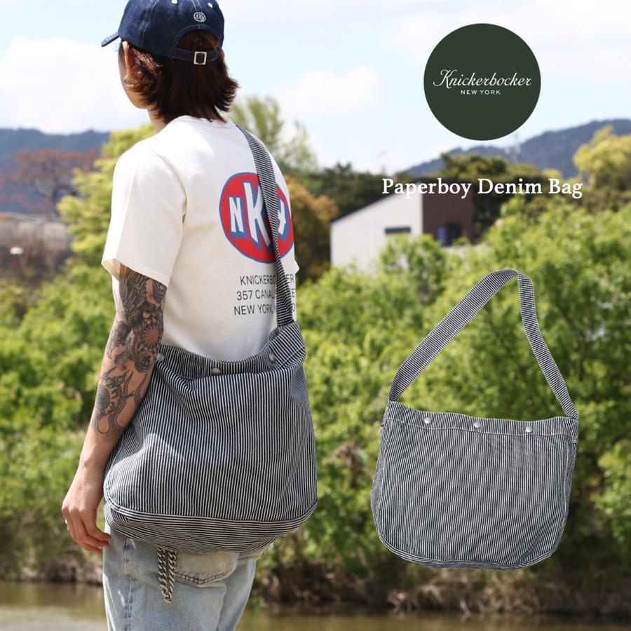 KNICKERBOCKER ニッカーボッカー Paperboy Denim Bag ニュースペーパー