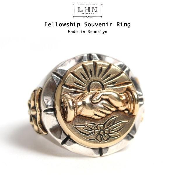 LHN USA製　ブラスリング LHN Jewelry エルエイチエヌジュエリー Fellowship Souvenir Ring