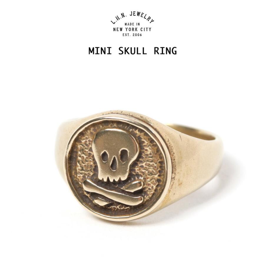 メール便配送】LHN Jewelry エルエッチエヌ ジュエリー MINI SKULL