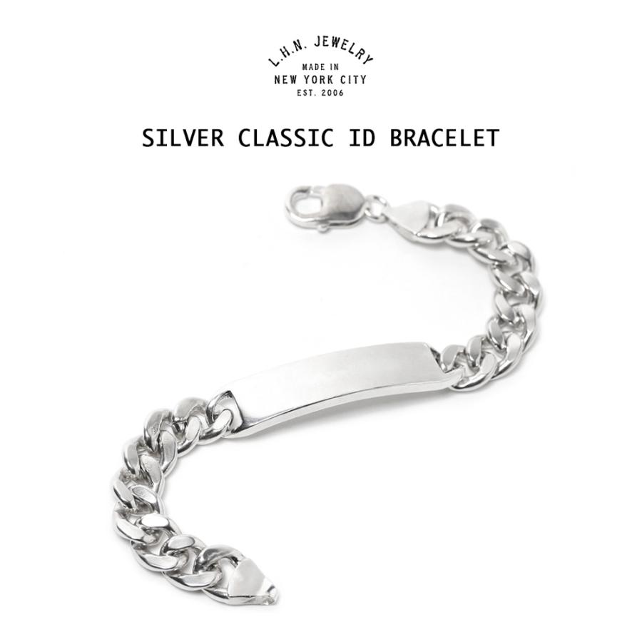 LHN Jewelry エルエイチエヌ ジュエリー Silver Classic ID Bracelet