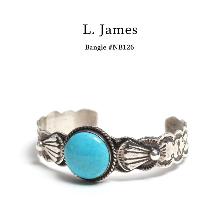 NAVAJO ナバホ族 L. James L・ジェームス ターコイズ スタンク NAVAJO ナバホ族 L. James L・ジェームス ターコイズ スタンク