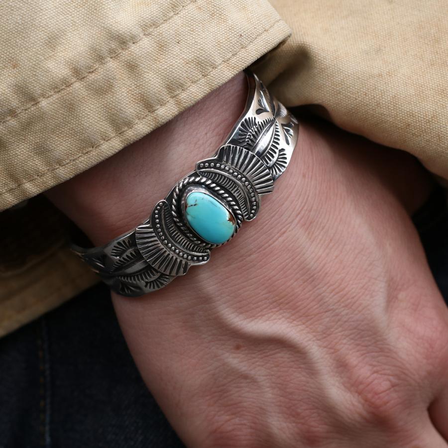 Garrett Hale ギャレット ヘイル Turquoise Cuff Bangle ターコイズ