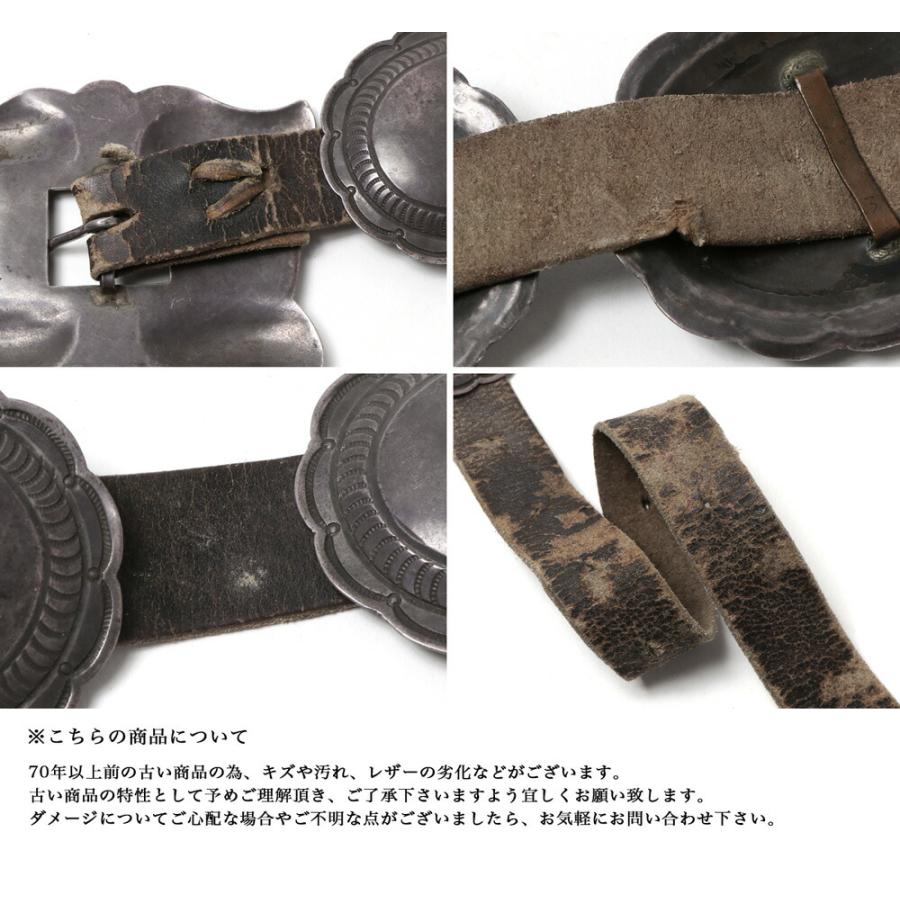 NAVAJO 1940's VINTAGE CONCHO BELT ナバホ ビンテージ コンチョ NAVAJO 1940's VINTAGE CONCHO BELT ナバホ ビンテージ コンチョ