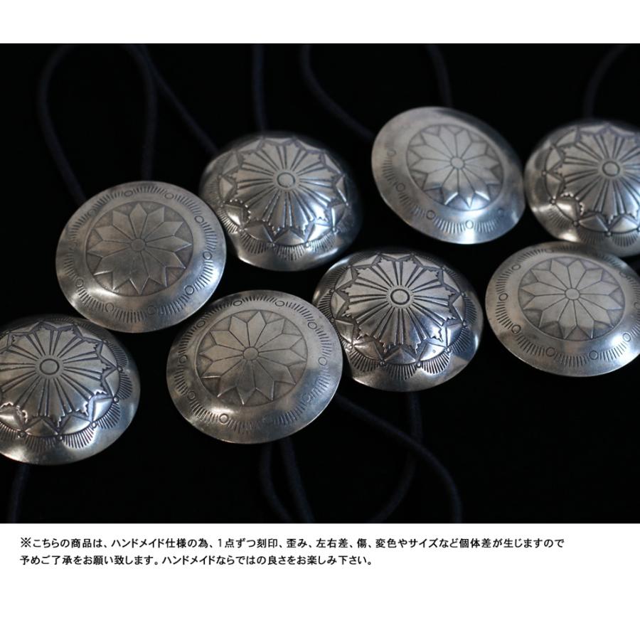 Navajo Silver Concho Hair Tie ヘアゴム ナバホ族 コンチョ Navajo Silver Concho Hair Tie ヘアゴム ナバホ族 コンチョ