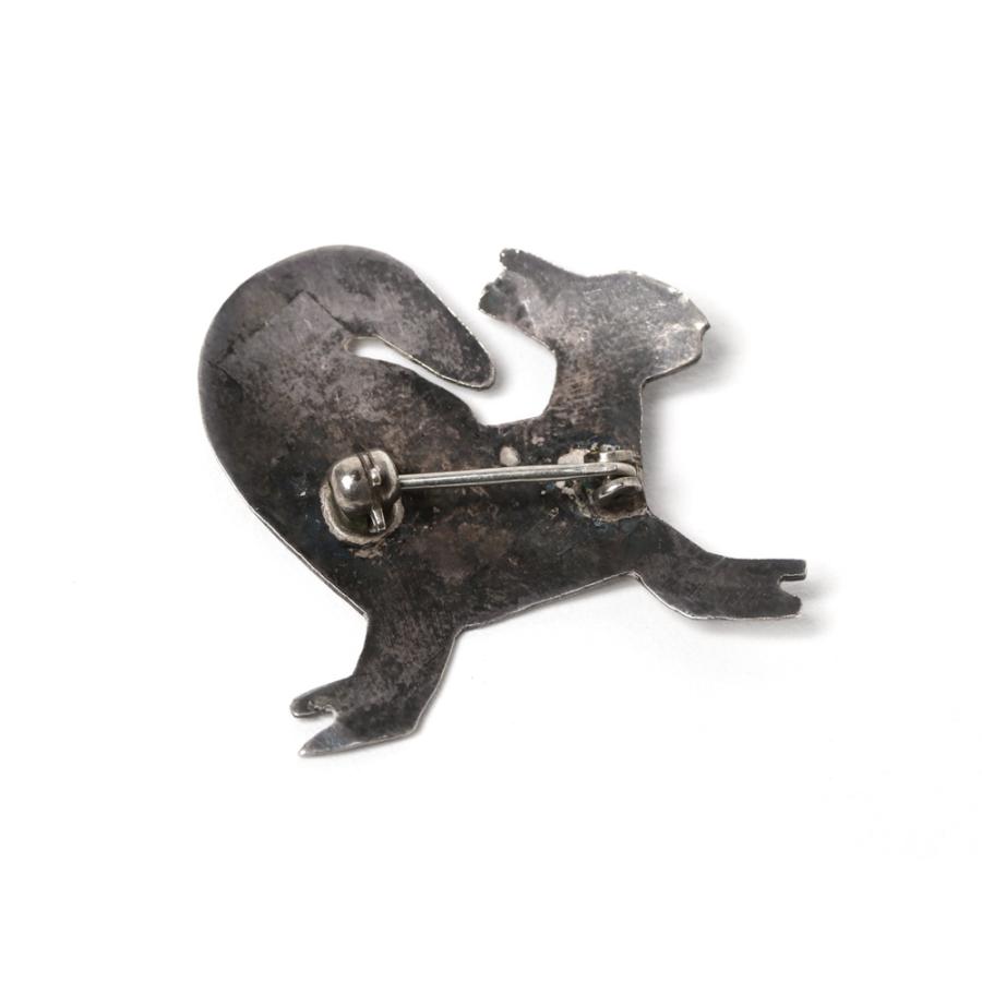 1940's ビンテージ ナバホ リス ターコイズ ピンズ ブローチ Vintage