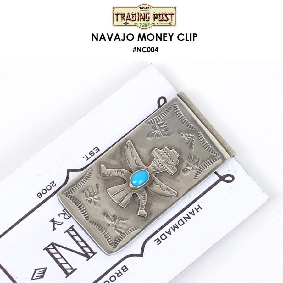 ナバホシルバーマネークリップ NAVAJO 【メール便配送】NAVAJO マネークリップ イェイ 4種類
