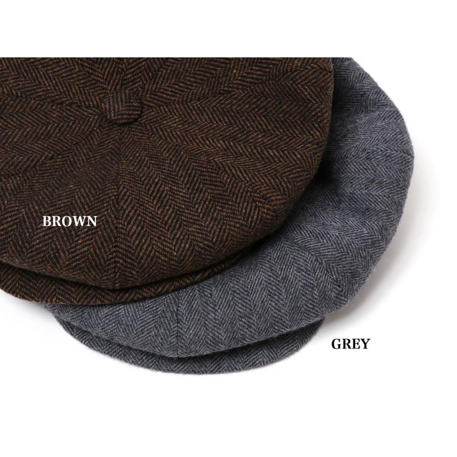 New York Hat Co ニューヨークハット HERRINGBONE NEWSBOY 9038
