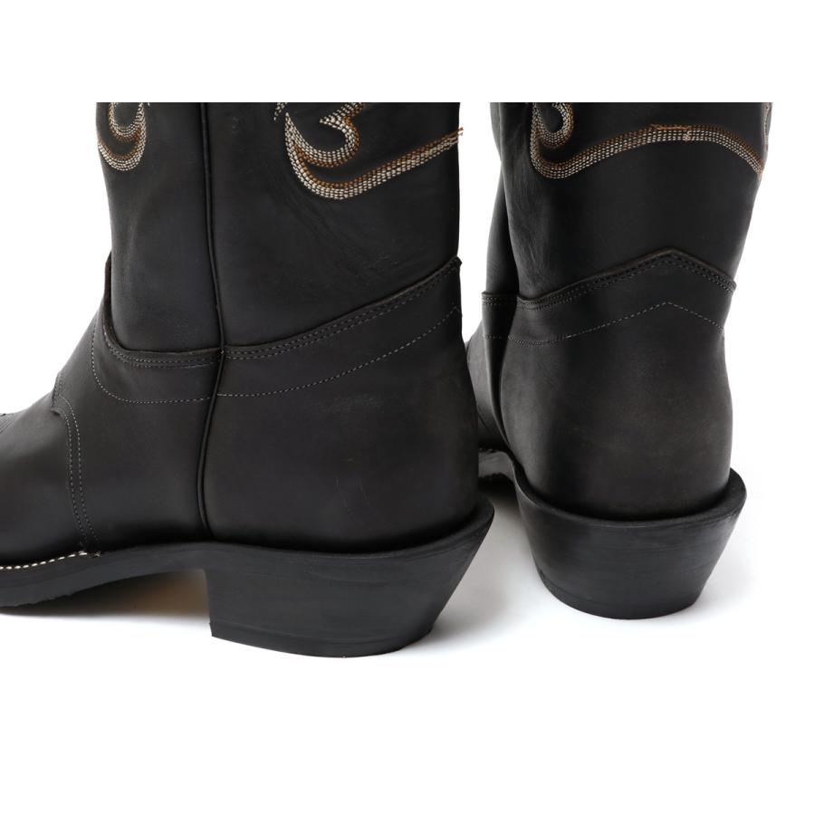 オレイサ アメリカ製 ウエスタンブーツ Olathe Western Boots OLATHE BOOT オレイサ Cowboy Boots Mule Blackカウボーイブーツ