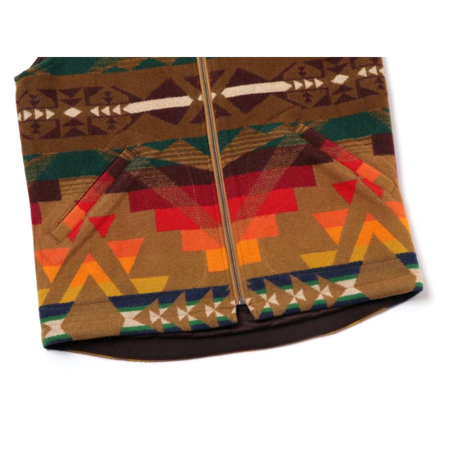 PENDLETON ペンドルトン　ウール　ベスト PENDLETON ペンドルトン COLTON QUILTED ZIP VEST ウールベスト