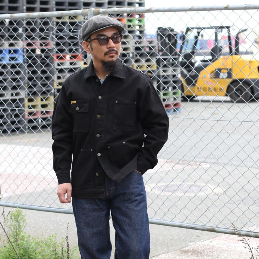 PRISON BLUES プリズンブルース 610 Denim Yard Coat デニムワークコート ヤードコート コート ワークコート  USA製 メンズ 作業着 作業服 デニムジャケット｜mavazishopping｜05