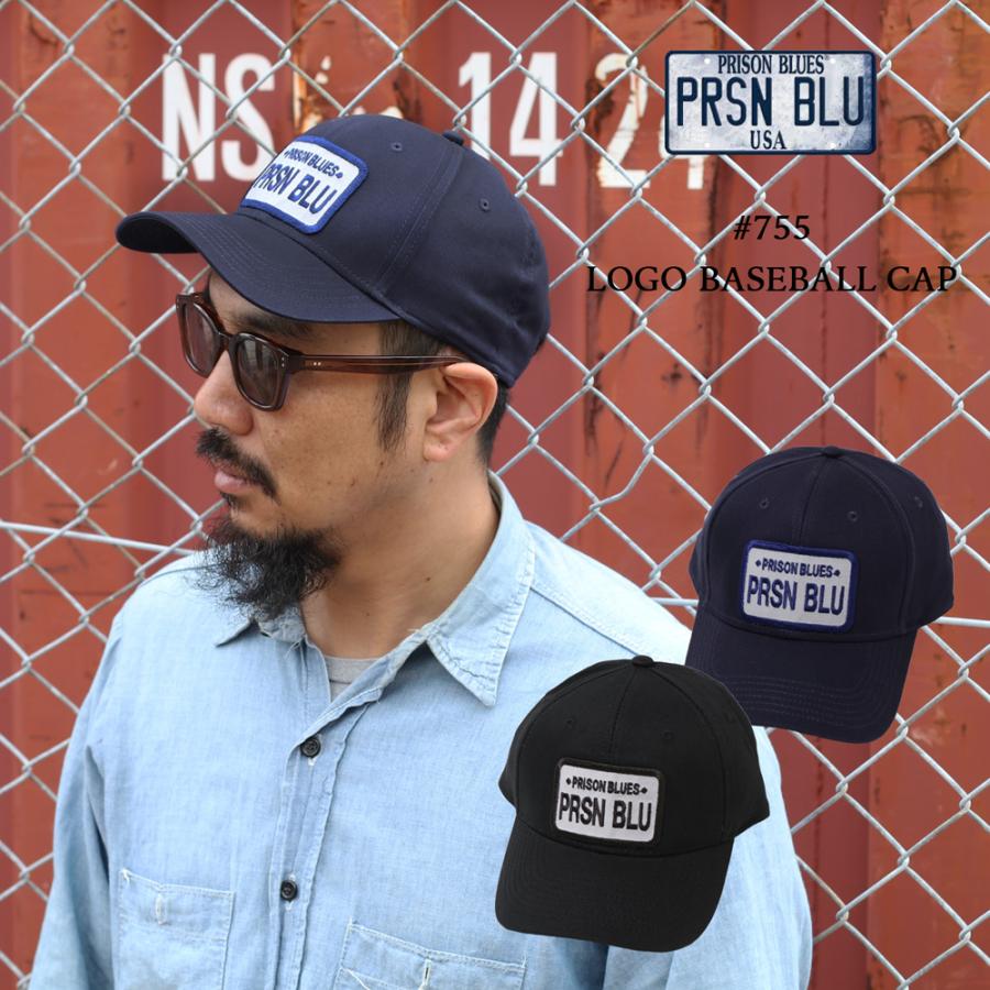 PRISON BLUES プリズンブルース755 Logo Baseball Cap ワーク