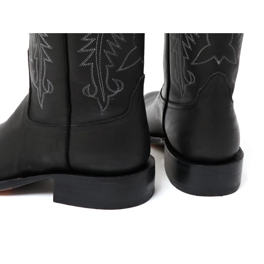 RIOS OF MERCEDES リオスオブメルセデス ROPER BOOTS BLACK