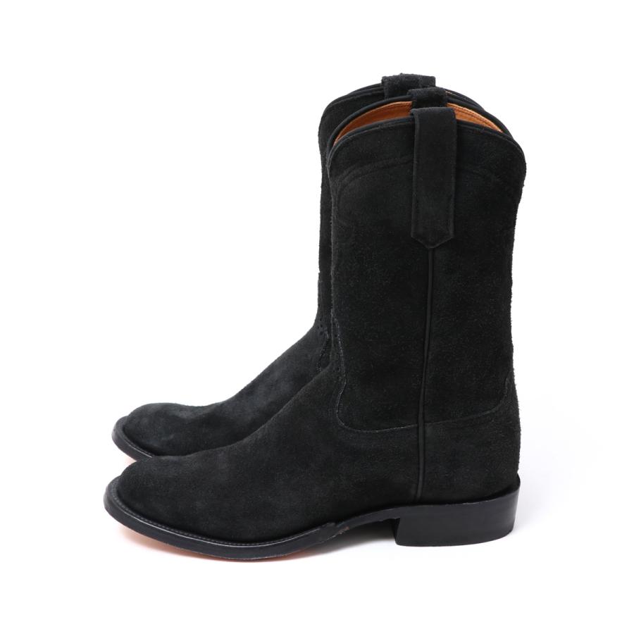 RIOS OF MERCEDES リオスオブメルセデス ROPER BOOTS BLACK SUEDE