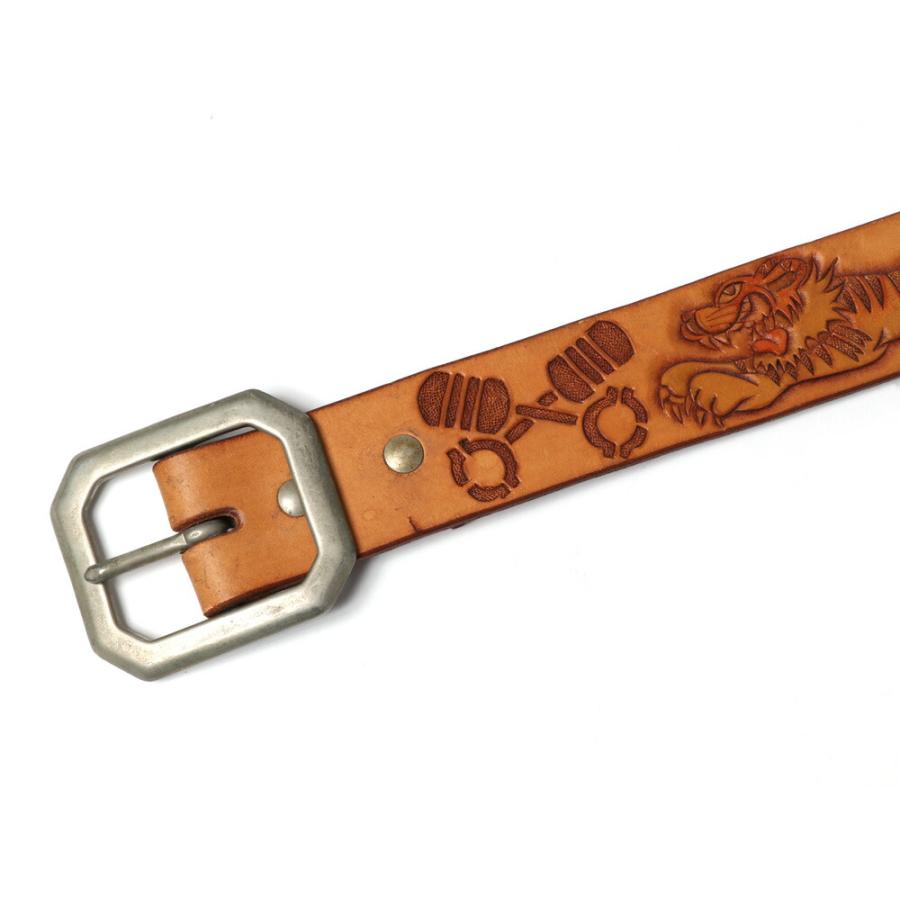 Rooster King&Co ルースターキング カービング レザー バングル Rooster King &Co ROOSTER KING and CO. (ルースターキング