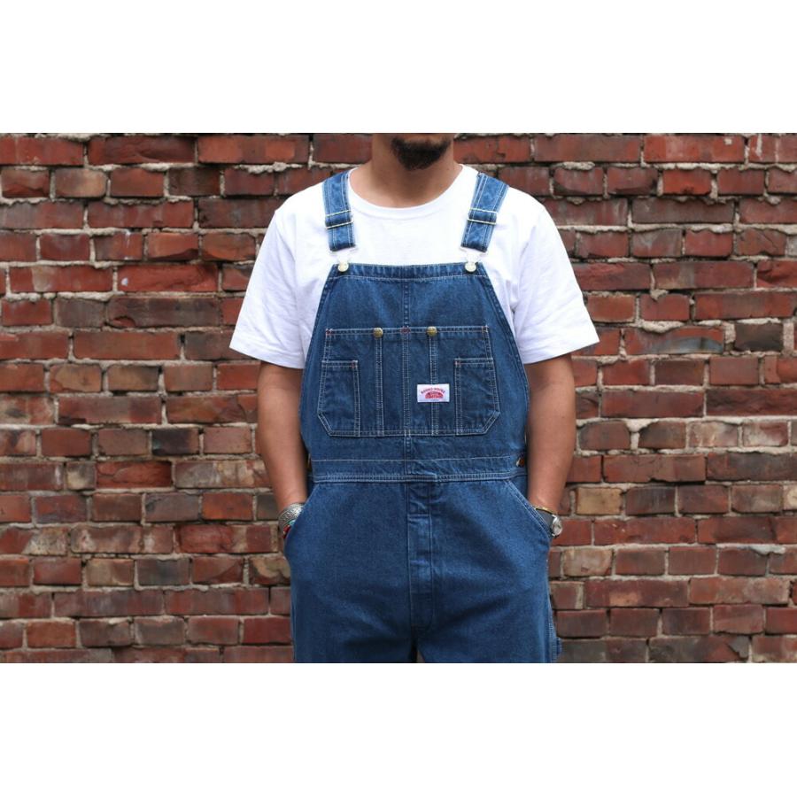 ROUND HOUSE ストーンウォッシュ オーバーオール デニム メンズ ROUND HOUSE ストーンウォッシュ オーバーオール デニム メンズ