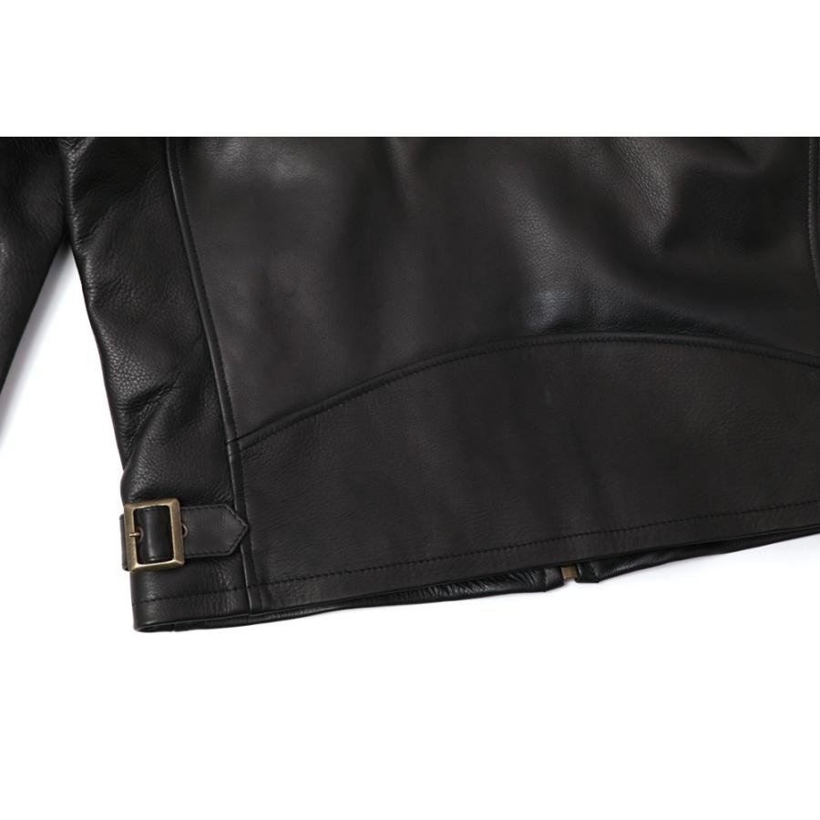 SHANGRI-LA HERITAGE シャングリラ ヘリテージ ファーカラー VARENNE  レザージャケット BLACK BROWN 全2色 MADE IN ITALYの画像