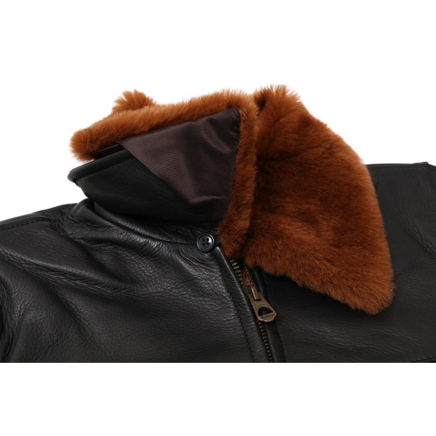 SHANGRI-LA HERITAGE シャングリラ ヘリテージ ファーカラー VARENNE  レザージャケット BLACK BROWN 全2色 MADE IN ITALYの画像