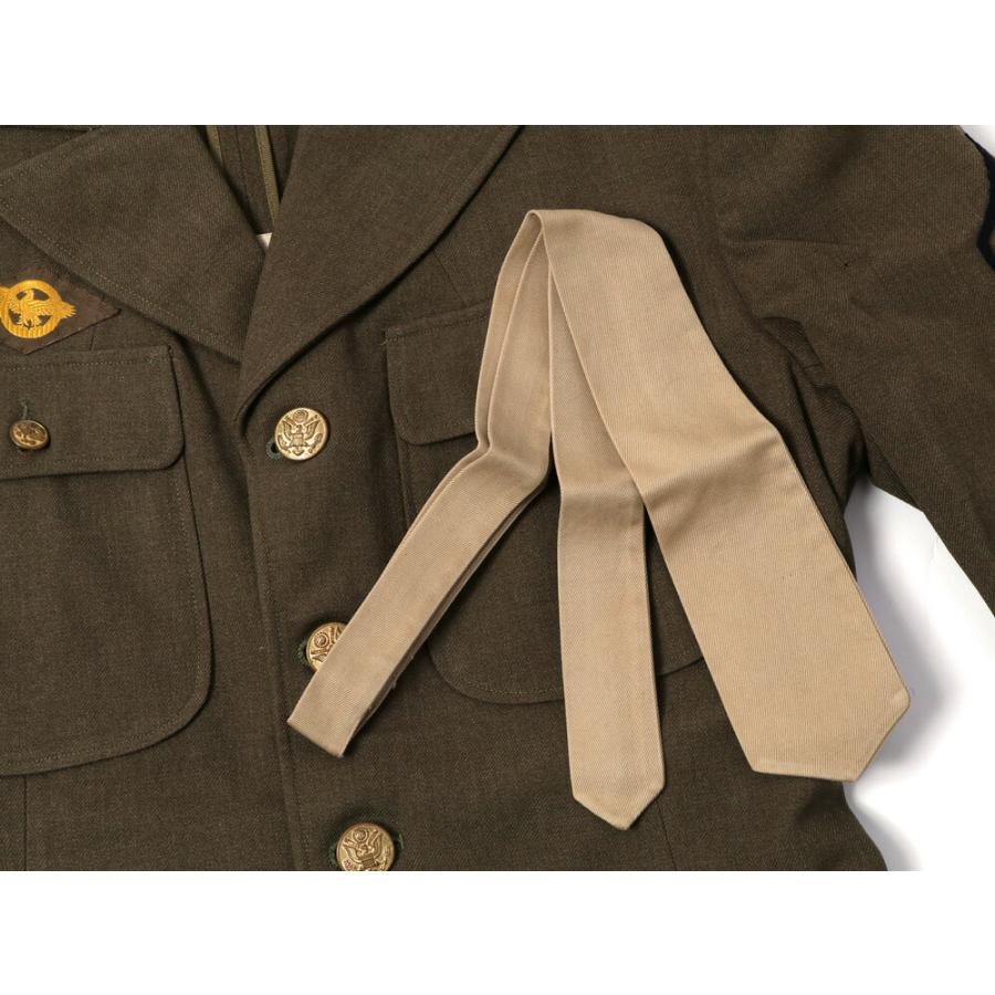 1940's US ARMY OFFICER JACKET  オフィサージャケット チノタイ付き アメリカ陸軍 送料無料｜mavazishopping｜12