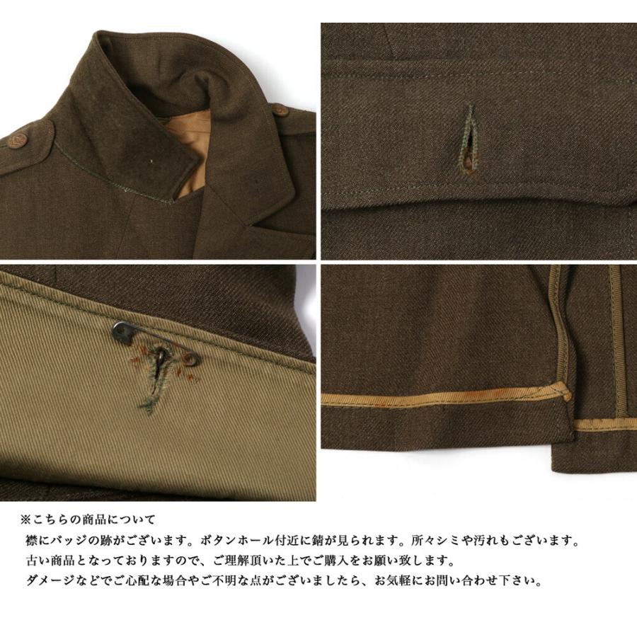 1940's US ARMY OFFICER JACKET  オフィサージャケット チノタイ付き アメリカ陸軍 送料無料｜mavazishopping｜14