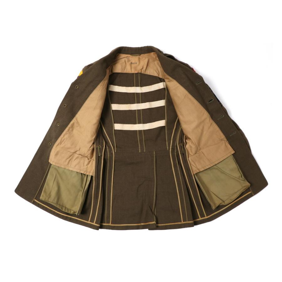 1940's US ARMY OFFICER JACKET  オフィサージャケット チノタイ付き アメリカ陸軍 送料無料｜mavazishopping｜10