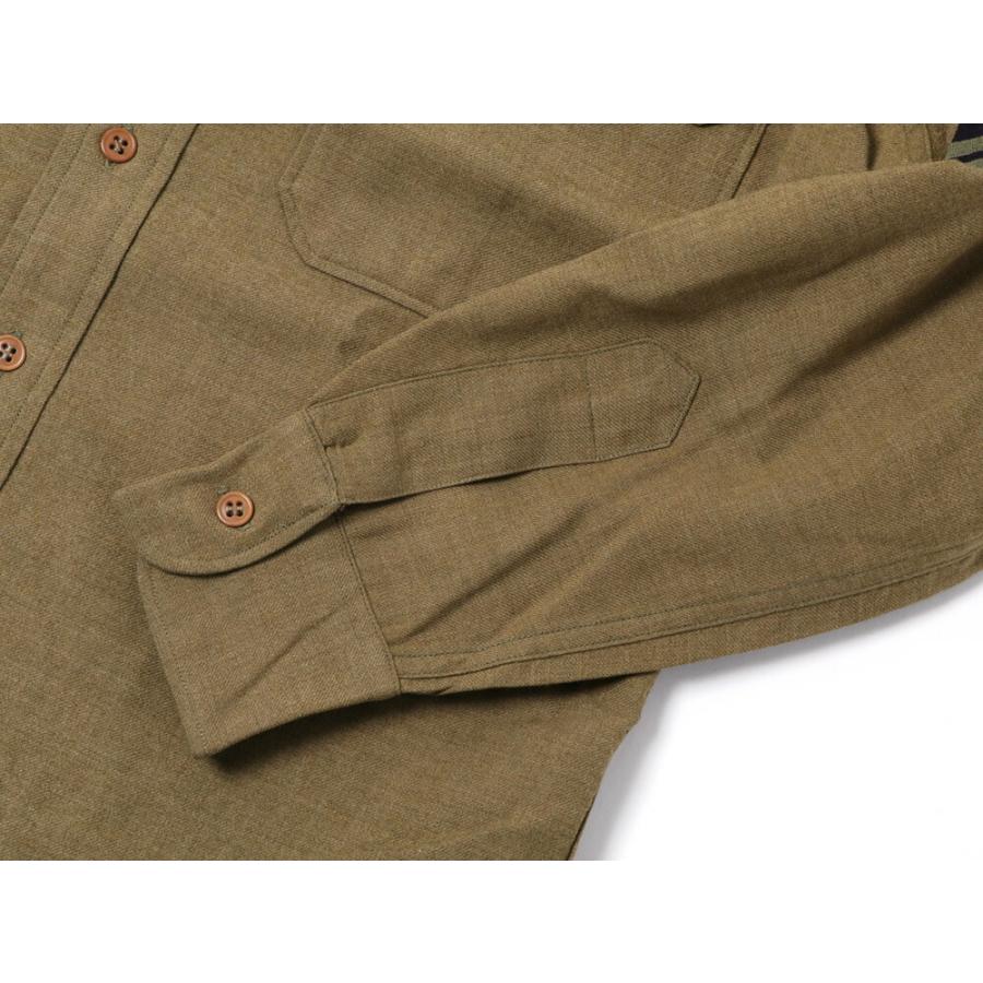 VINTAGE 1940's US ARMY WOOL SHIRTS ウールシャツ パッチ付き VINTAGE 1940's US ARMY WOOL SHIRTS ウールシャツ パッチ付き