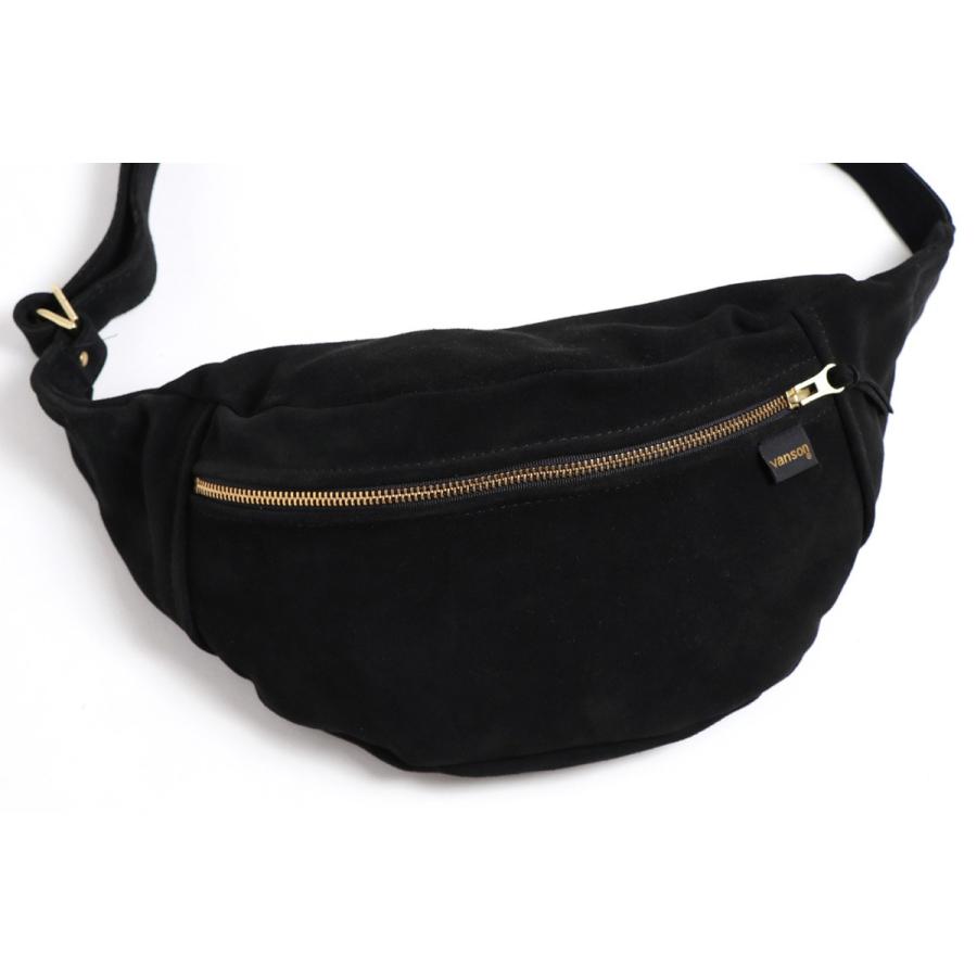 VANSON バンソンレザー スウェードレザーファニーパック