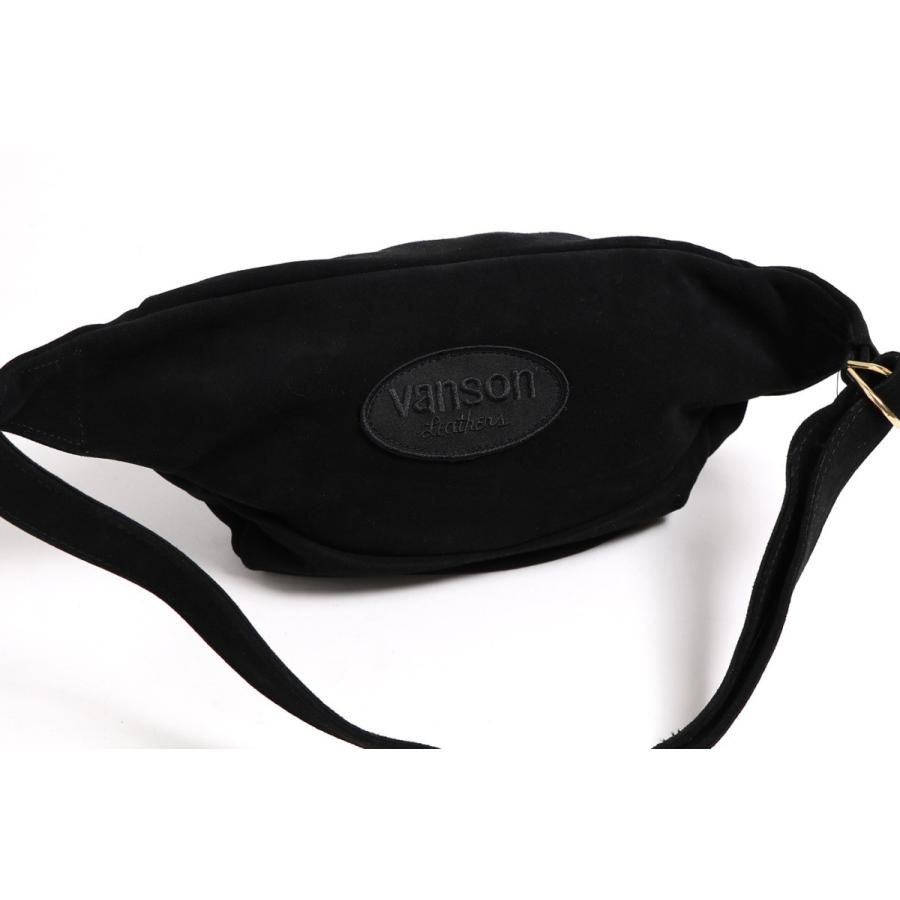 VANSON バンソンレザー スウェードレザーファニーパック VANSON バンソンレザー スウェードレザーファニーパック