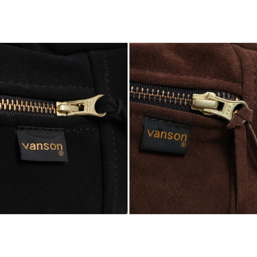 VANSON バンソンレザー スウェードレザーファニーパック VANSON バンソンレザー スウェードレザーファニーパック