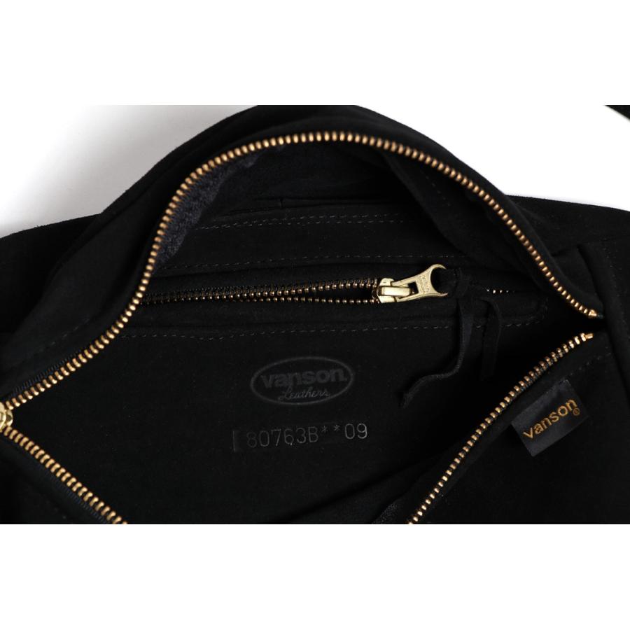 VANSON バンソンレザー スウェードレザーファニーパック VANSON バンソンレザー スウェードレザーファニーパック