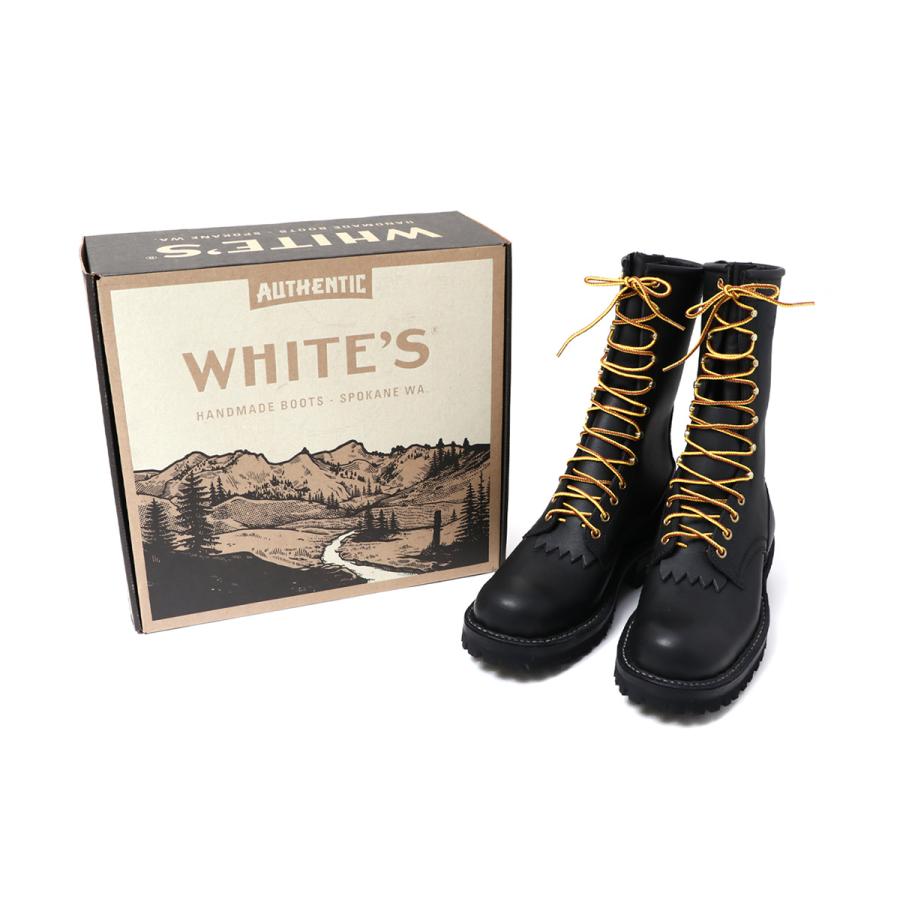 SMOKE JUMPER WHITE'S BOOTS ホワイツブーツ ORIGINAL / OILED BLACK