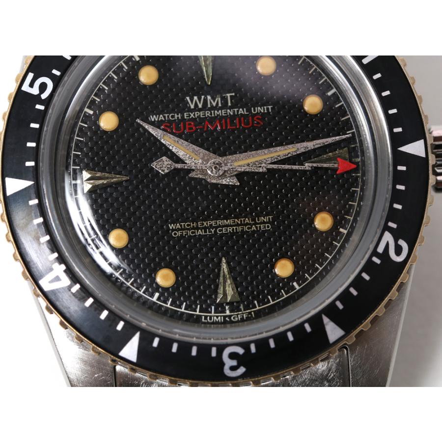 WMT ダブルエムティー WATCHES Sea Diver - SUB-MILIUS (Black