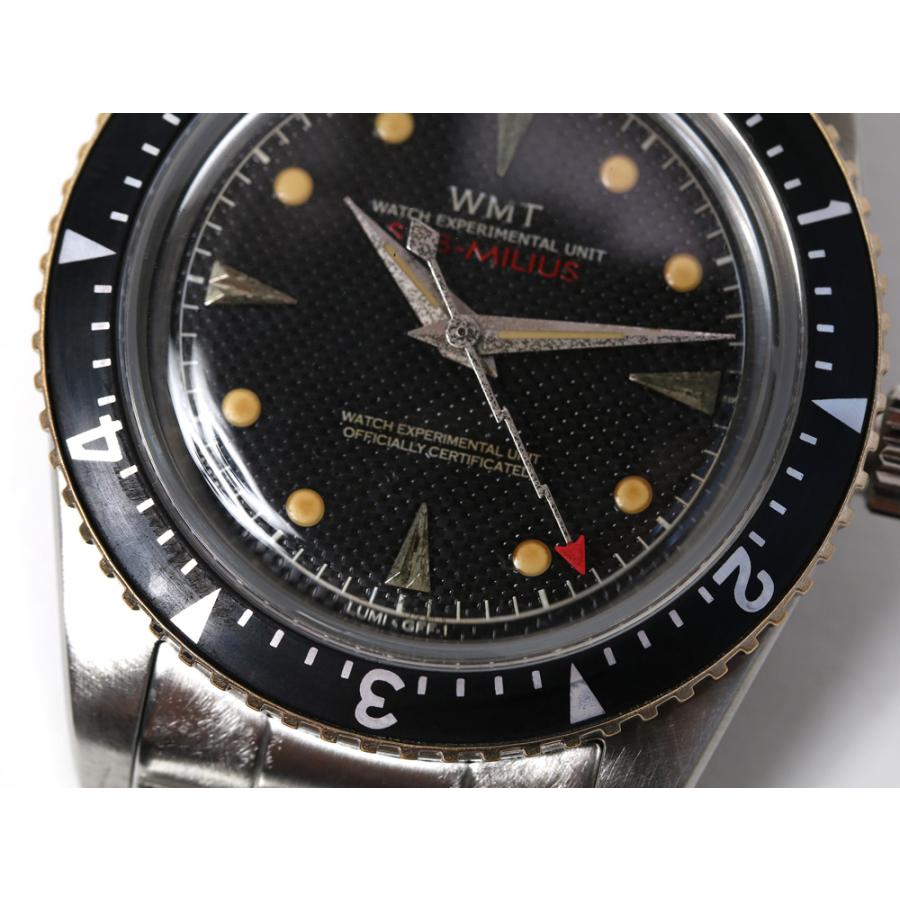 WMT ダブルエムティー WATCHES Sea Diver - SUB-MILIUS (Black WMT ダブルエムティー WATCHES Sea Diver - SUB-MILIUS (Black