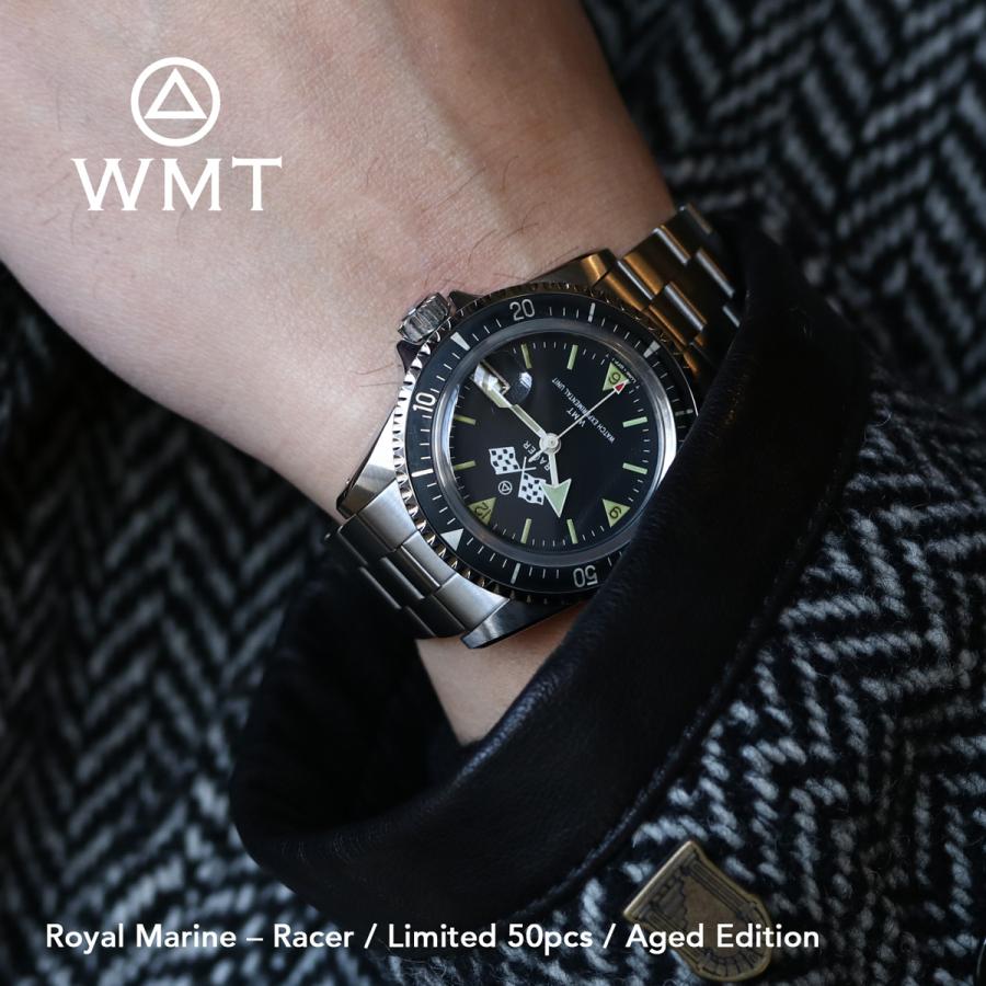 wmt　限定　ロイヤルマリン　サブマリーナ　風防傷ありのため格安 WMT ダブルエムティー WATCHES Royal Marine - Racer / Limited 50pcs