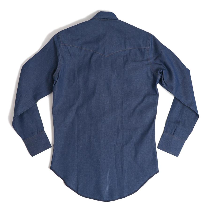 Wrangler（ラングラー） デニムシャツ ウエスタンシャツ 長袖シャツ