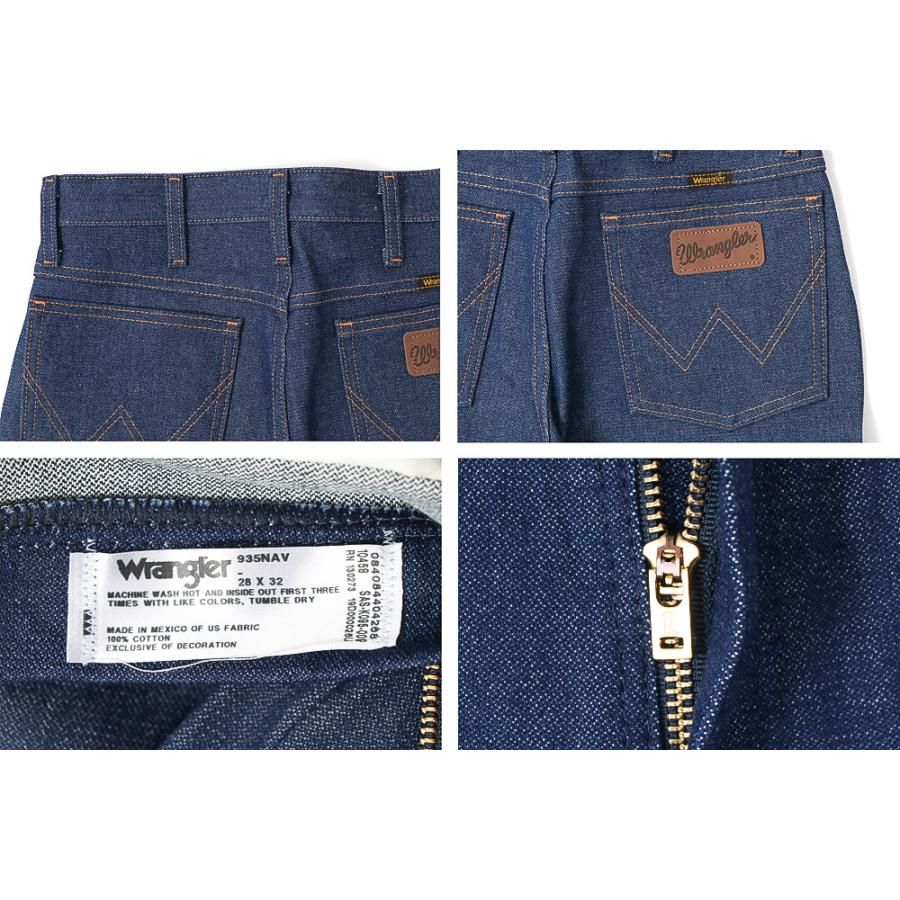 手染めデニム №16 Wrangler（ラングラー） 裾上げ無料 Wrangler 935 ブーツカット デニム