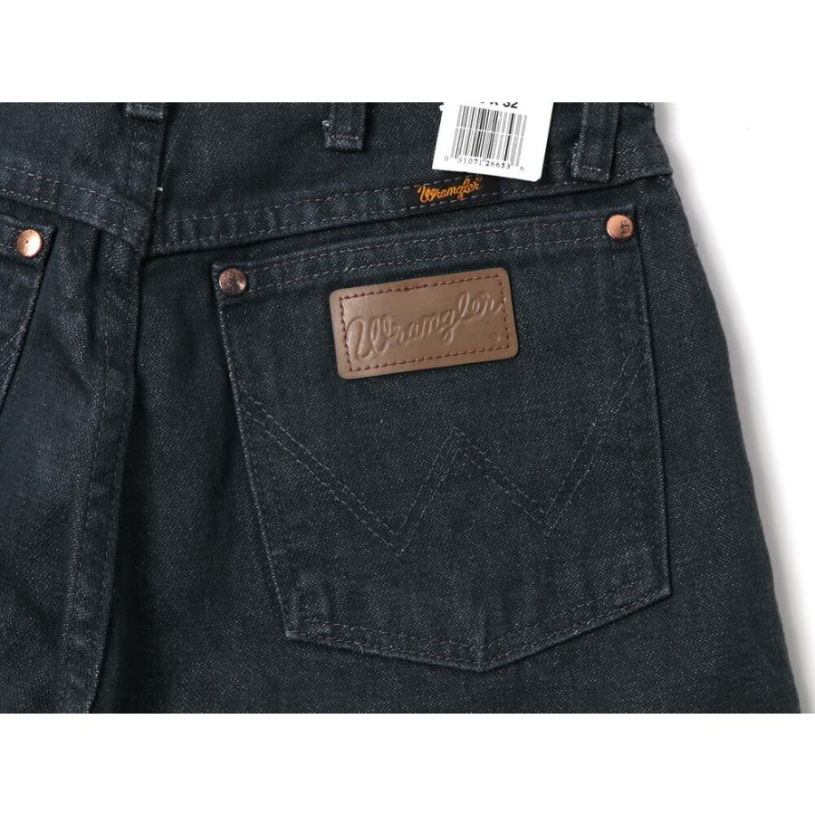 Wrangler ブラックデニムパンツ W42×L32 ワイドシルエット USA Wrangler ブラックデニムパンツ W42×L32 ワイドシルエット USA