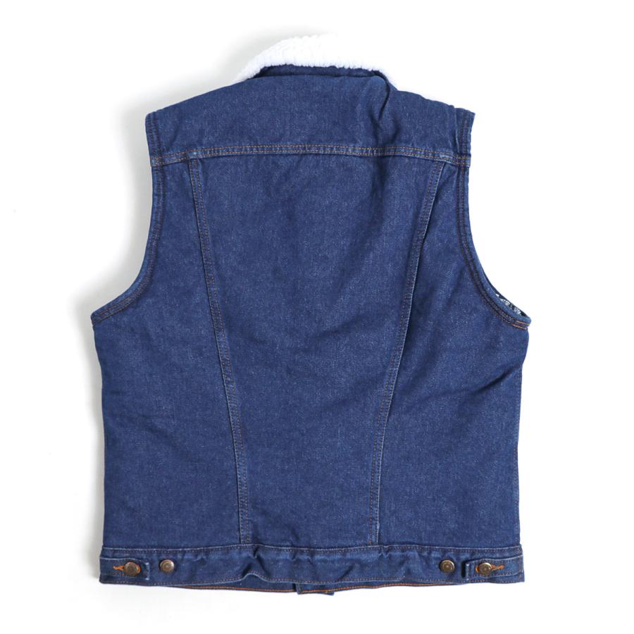 Wrangler（ラングラー） デニムボアベスト デニムベスト USA企画 US