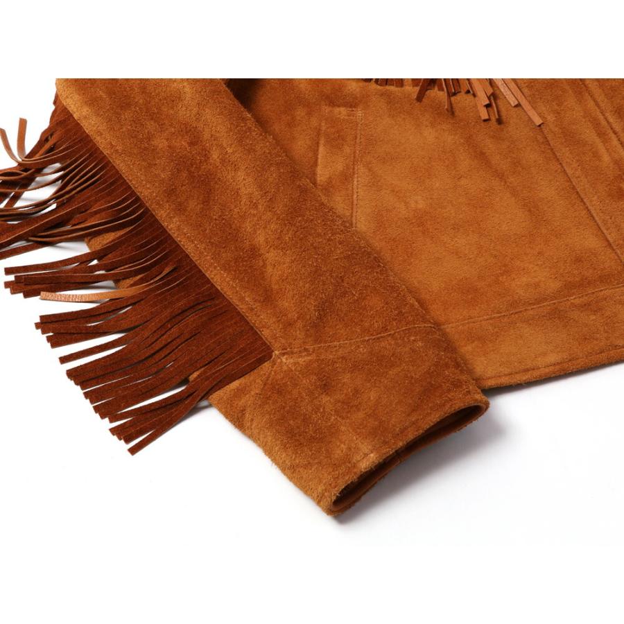 Y'2 LEATHER ワイツーレザー STEER SUEDE FRINGE JACKET WJ-01 Y'2 LEATHER ワイツーレザー STEER SUEDE FRINGE JACKET WJ-01